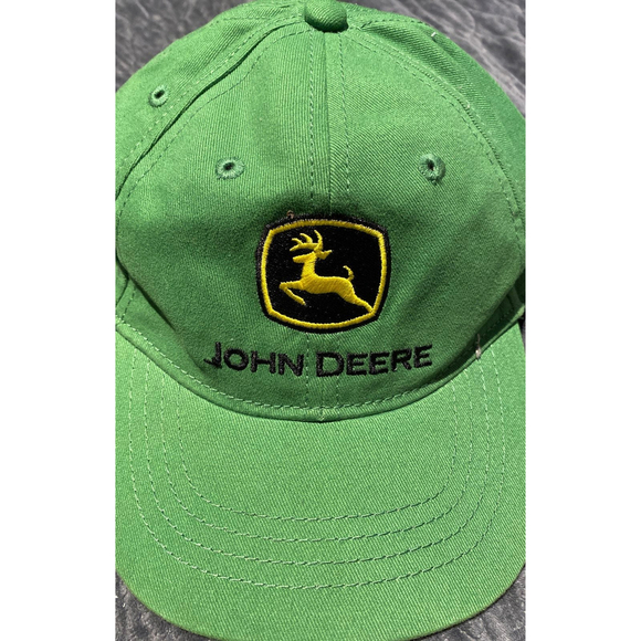 John Deere Trademark Baseball Cap, Green, 5-10 Years - Picture 2 of 5